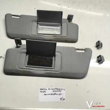 Mercedes CLK Cabrio 2.0 compressor 2000  Zonnekleppen set  beschikbaar voor biedingen