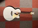 Gretsch G5022CWFE-12 Jumbo Falcon CE Cutaway Electric White, Ophalen, Zo goed als nieuw, Hollow body, Overige merken
