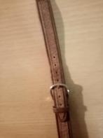 Morrelato : lederen horlogebandje polsband breedte 1,2cm, Handtassen en Accessoires, Horloges | Dames, Overige merken, Overige materialen