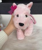 Roze hond knuffel als tasje nieuw 30cm, Kinderen en Baby's, Speelgoed | Knuffels en Pluche, Nieuw, Hond, Ophalen of Verzenden