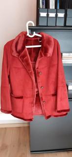 Omgekeerde jas in nieuwe vachtstijl, Kleding | Dames, Ophalen of Verzenden, Rood