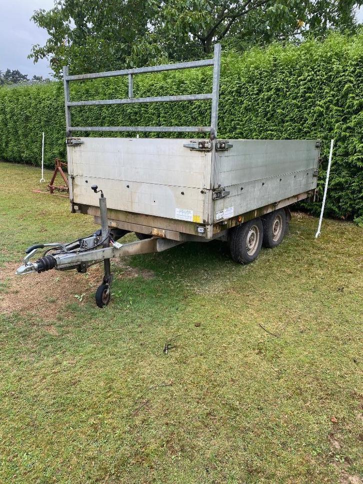 aanhangwagen kipper Hapert, Auto diversen, Aanhangers en Bagagewagens, Gebruikt, Ophalen