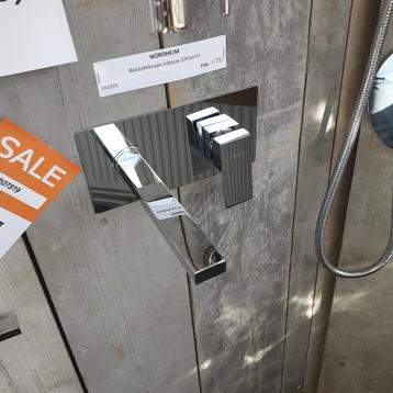 OPRUIMING! Inbouw wastafelkraan, Mengkraan, Chroom, Nordheim beschikbaar voor biedingen