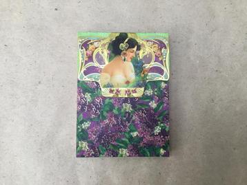 Memoboekje The gifted Line Victoriaanse art nouveau  beschikbaar voor biedingen