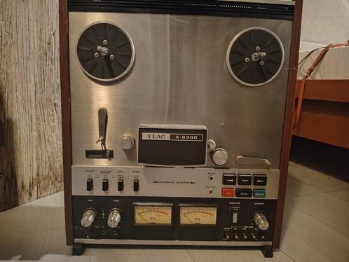 TEAC A-6300 ( 4 track, #10 reel band recorder), TV, Hi-fi & Vidéo, Enregistreurs audio, Magnétophone, Avec protection anti-poussière