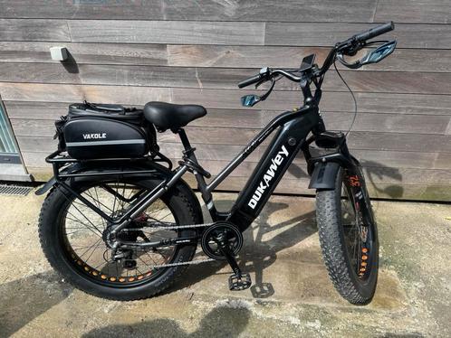 Dukaway e-bike zwart/wit/orangje, Fietsen en Brommers, Elektrische fietsen, Zo goed als nieuw, 50 km per accu of meer, Ophalen