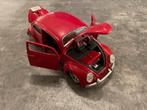 VW Beetle schaalmodel 1:24, Enlèvement ou Envoi, Comme neuf, Voiture, Maisto