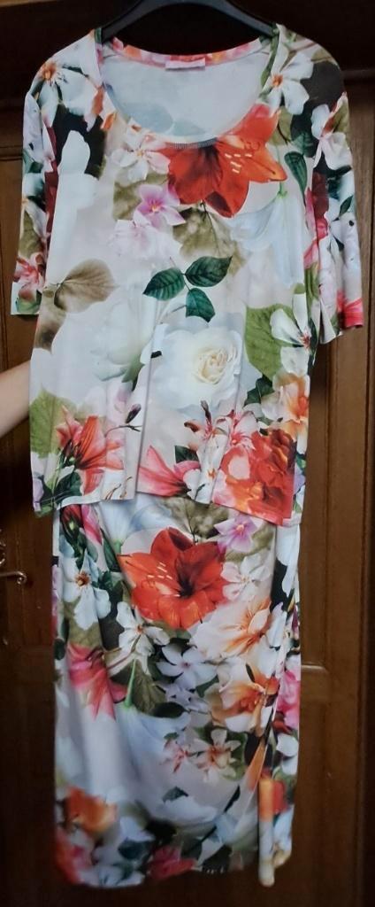 2 pieces kledingstuk merk BASLER, Kleding | Dames, Blouses en Tunieken, Zo goed als nieuw, Maat 38/40 (M), Wit, Ophalen of Verzenden