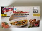 Microgolf omelette pan, Huis en Inrichting, Keuken | Potten en Pannen, Ophalen, Zo goed als nieuw, Overige materialen, Overige typen