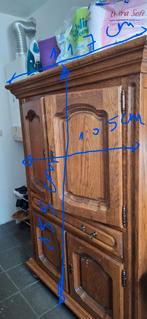 Eiken kast, Huis en Inrichting, Ophalen, Zo goed als nieuw