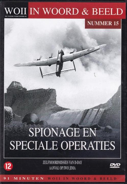 WOII In Woord En Beeld 15 : Spionage En Speciale Operaties, CD & DVD, DVD | Documentaires & Films pédagogiques, Comme neuf, Guerre ou Policier