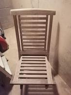 Tuinstoelen hout, Tuin en Terras, Tuinstoelen, Ophalen, Nieuw, Teakhout, Inklapbaar