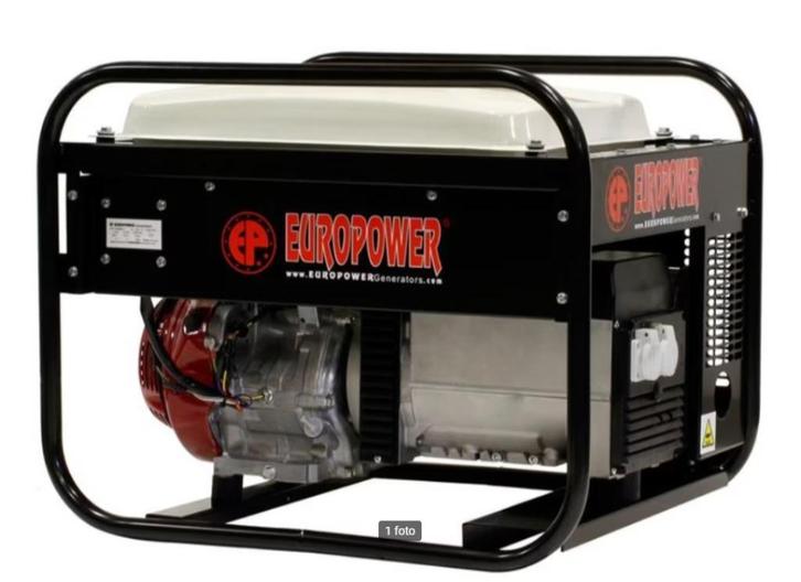 Generator 6KW te huur, Zakelijke goederen, Machines en Bouw | Aggregaten, Ophalen of Verzenden