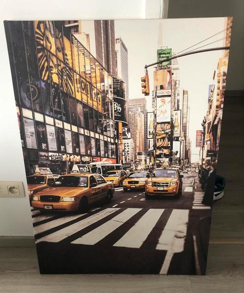 PJÄTTERYD • tableau Ikea New-York, Huis en Inrichting, Woonaccessoires | Lijsten, Zo goed als nieuw, 75 cm of meer, 50 tot 75 cm