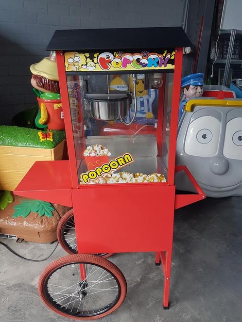 Popcorn machine/kar NIEUW, Verzamelen, Automaten | Overige, Nieuw, Ophalen