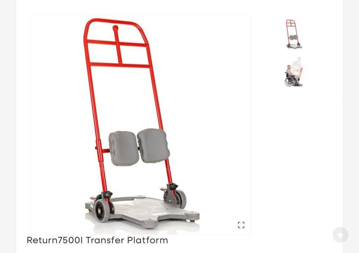 transferthulp, Diversen, Verpleegmiddelen, Zo goed als nieuw, Ophalen