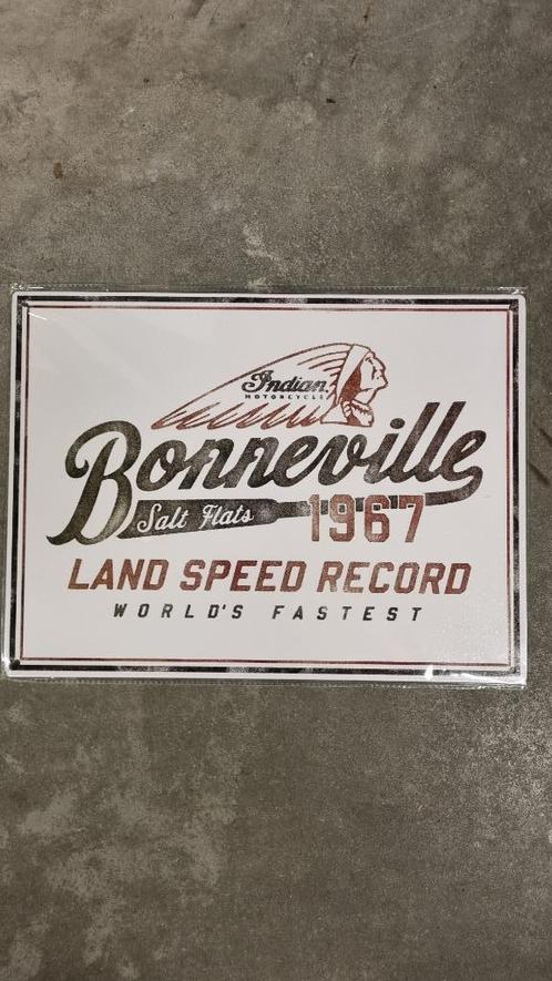 indian motorcycles reclame bord, Motoren, Accessoires | Overige, Nieuw, Ophalen of Verzenden