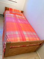 LIT en PIN avec TIROIR de rangement, Maison & Meubles, Avec Tiroir, Beige, Une personne, Enlèvement