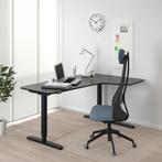 Ikea BEKANT Hoekbureau rechts, Huis en Inrichting, Bureaus, Ophalen, Elektrisch, Gebruikt, Bureau