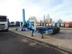 oplegger van hool kip container chassis  30'  voet, Auto's, Vrachtwagens, Blauw, Bedrijf, Aanhangers en Opleggers, Te koop