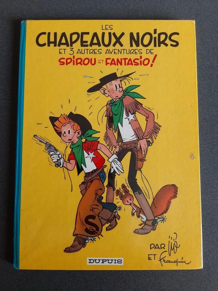 Spirou 3 : Les chapeaux noirs 1966, Boeken, Stripverhalen, Gelezen, Ophalen of Verzenden