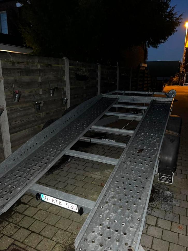 Te huur: Kantelbare Autotransporter / Autoambulance – 3000kg, Auto diversen, Aanhangers en Bagagewagens, Zo goed als nieuw, Ophalen