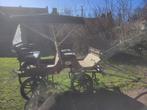 Calèche ancienne à restaurer, Dieren en Toebehoren, Rijtuigen en Koetsen, Gebruikt, Overige typen, Paard of Pony, Gesloten