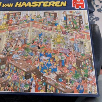 Puzzel JVH The library, 5 st tekort, zie doos, 3€