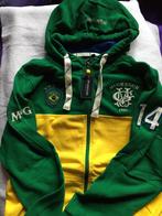 Sweat-shirt à capuche, McGregor "Brasil 2014", T: L, Maat 52/54 (L), Nieuw, Ophalen of Verzenden, Voetbal