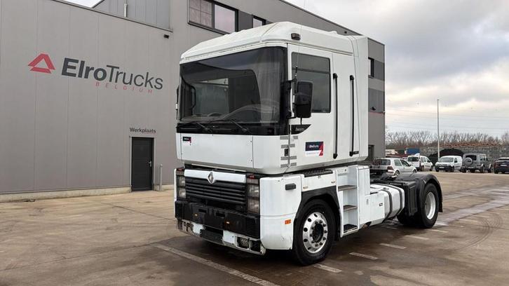 Renault Magnum 400 (BOITE MANUELLE / MANUAL GEARBOX) EL24632, Autos, Camions, Entreprise, Achat, ABS, Vitres électriques, Toit ouvrant