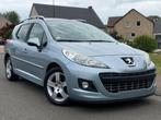 PEUGEOT 207 SW 1.6 HDI EURO 5 AIRCO DIGITAL TOIT PANORAMIQUE, Auto's, Voorwielaandrijving, Zwart, Blauw, 5 deurs