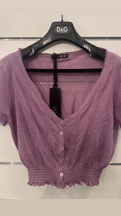 Liu Jo kort linnen vestje, Kleding | Dames, Truien en Vesten, Nieuw, Ophalen of Verzenden