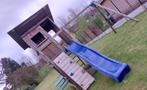 Buitenspeelhuisje, Kinderen en Baby's, Ophalen, Gebruikt, Hout