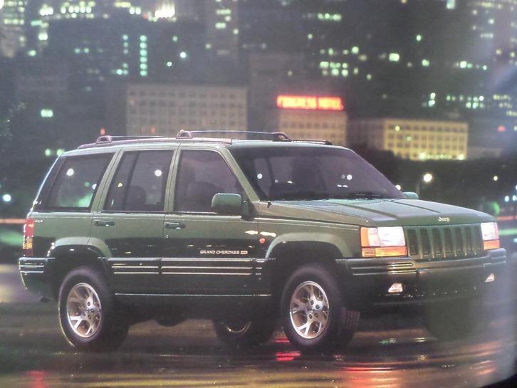 Jeep Grand Cherokee TOREN 1996 brochure, Boeken, Auto's | Folders en Tijdschriften, Ophalen