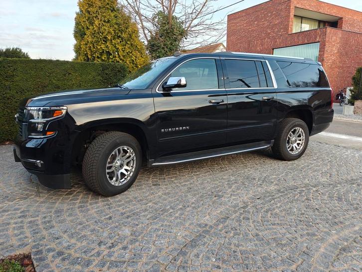 Chevrolet Suburban Premier 2018, Auto's, Bestelwagens en Lichte vracht, Particulier, Chevrolet, LPG, Ophalen