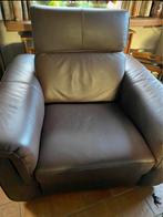 Natuzzi 2x 1-zit, Huis en Inrichting, Fauteuils, Ophalen, Zo goed als nieuw, Leer