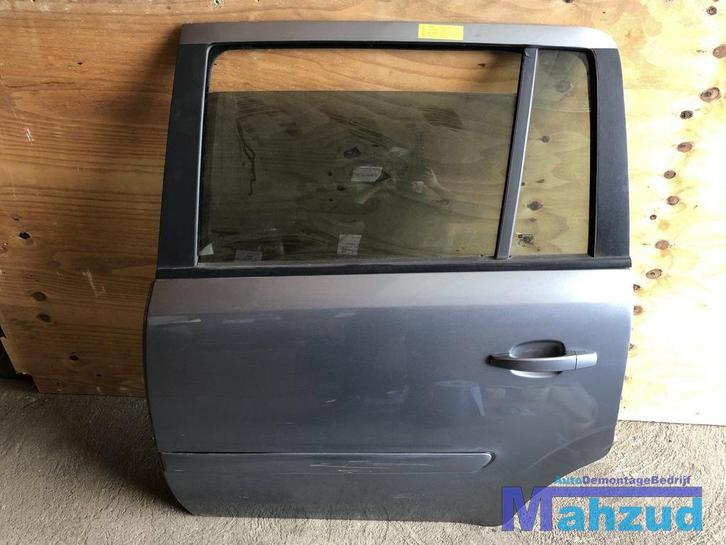 OPEL ZAFIRA B Grijs Z163 Links linker achter deur portier, Auto-onderdelen, Carrosserie, Deur, Opel, Gebruikt, Ophalen of Verzenden