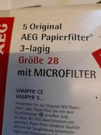 2 stofzuigerzakken AEG Vampyr, Sac à poussière, Enlèvement ou Envoi, Neuf, Aspirateur