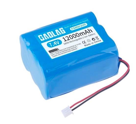 7.4V 12000MAH OPLAADBARE LITHIUM BATTERIJ, Audio, Tv en Foto, Accu's en Batterijen, Nieuw, Oplaadbaar, Ophalen