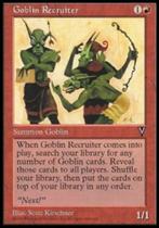 Goblin Recruiter - VIS - MTG - EX, Hobby en Vrije tijd, Ophalen of Verzenden