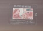 100 frank Belgie James Ensor, Los biljet, Verzenden