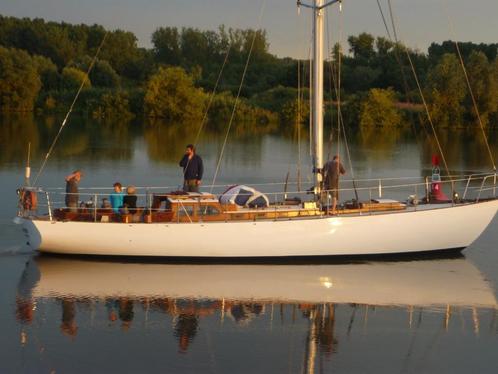 Klassiek Zeiljacht -  Arthur Robb Admirals Cup yacht, Watersport en Boten, Kajuitzeilboten en Zeiljachten, Gebruikt, Hout, 12 meter of meer