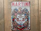 Reclamebord Martini Vermouth 20x30, Verzamelen, Verzenden, Zo goed als nieuw, Reclamebord