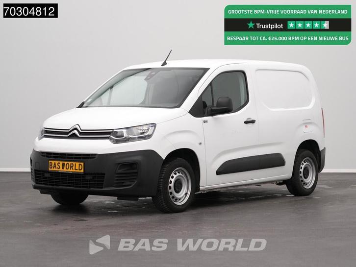 Citroën Berlingo 130pk L1H1 Emissievrij Benzine Airco Parke, Auto's, Bestelwagens en Lichte vracht, Bedrijf, Te koop, Airconditioning