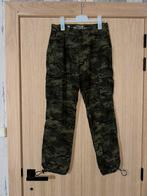 Camouflage broek: S, Kleding | Dames, Broeken en Pantalons, C&A, Lang, Zo goed als nieuw, Maat 36 (S)