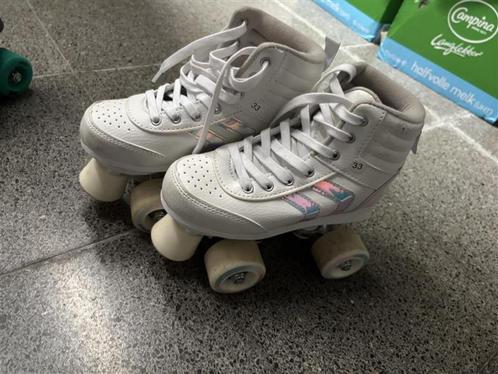 Rolschaatsen met bescherming set (2 maten beschikbaar), Sport en Fitness, Skeelers, Zo goed als nieuw, Overige typen, Overige merken