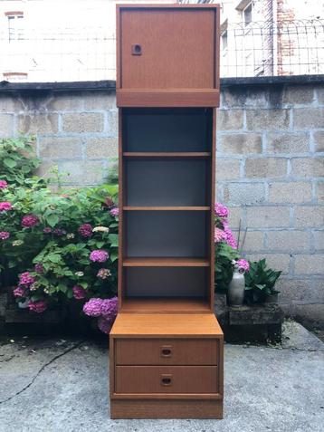 Vintage wandmeubel uit de jaren 60 beschikbaar voor biedingen