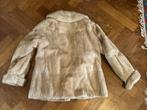 Veste de fourrure vintage, Ophalen, Gedragen, Maat 38/40 (M), Beige