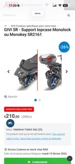 Yamaha t max, Motos, Enlèvement