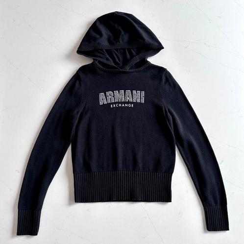 mt XS Trui Armani Exchange, Kleding | Dames, Truien en Vesten, Gedragen, Maat 34 (XS) of kleiner, Zwart, Ophalen of Verzenden